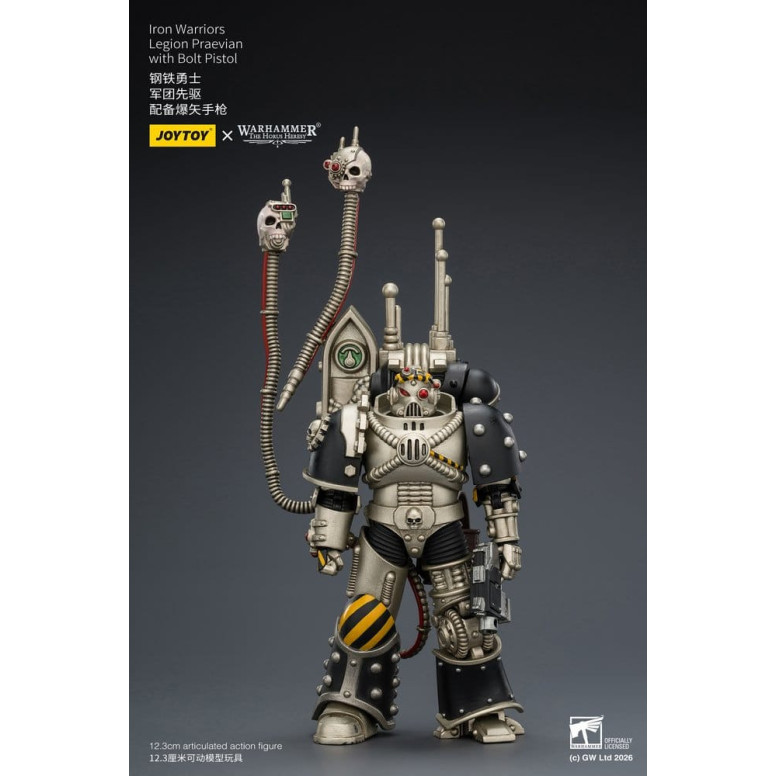 Joytoy - Warhammer - Iron Warriors Legion Praevian with Bolt Pistol - La Herejía de Horus