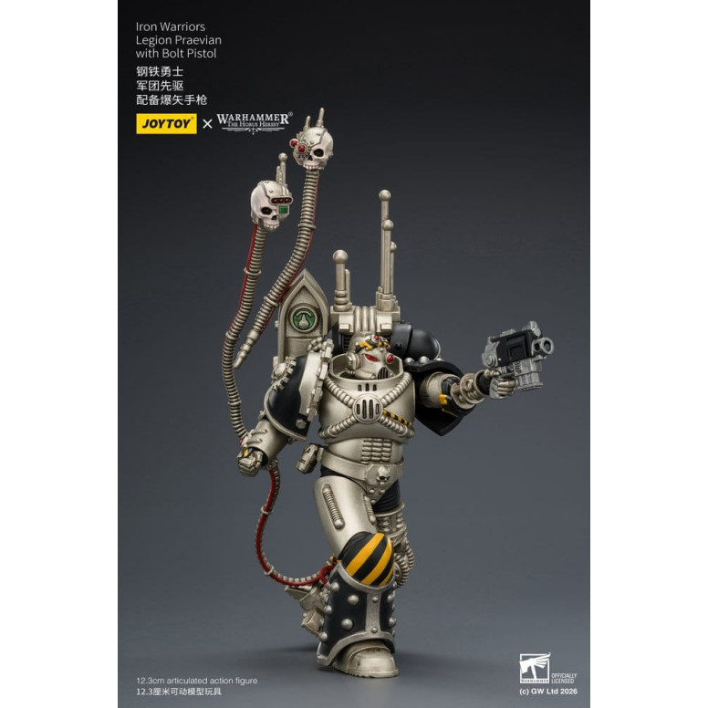 Joytoy - Warhammer - Iron Warriors Legion Praevian with Bolt Pistol - La Herejía de Horus