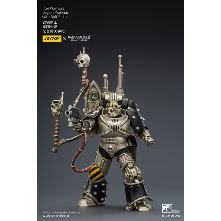 Joytoy - Warhammer - Iron Warriors Legion Praevian with Bolt Pistol - La Herejía de Horus