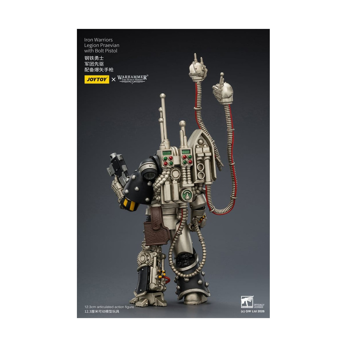 Joytoy - Warhammer - Iron Warriors Legion Praevian with Bolt Pistol - La Herejía de Horus