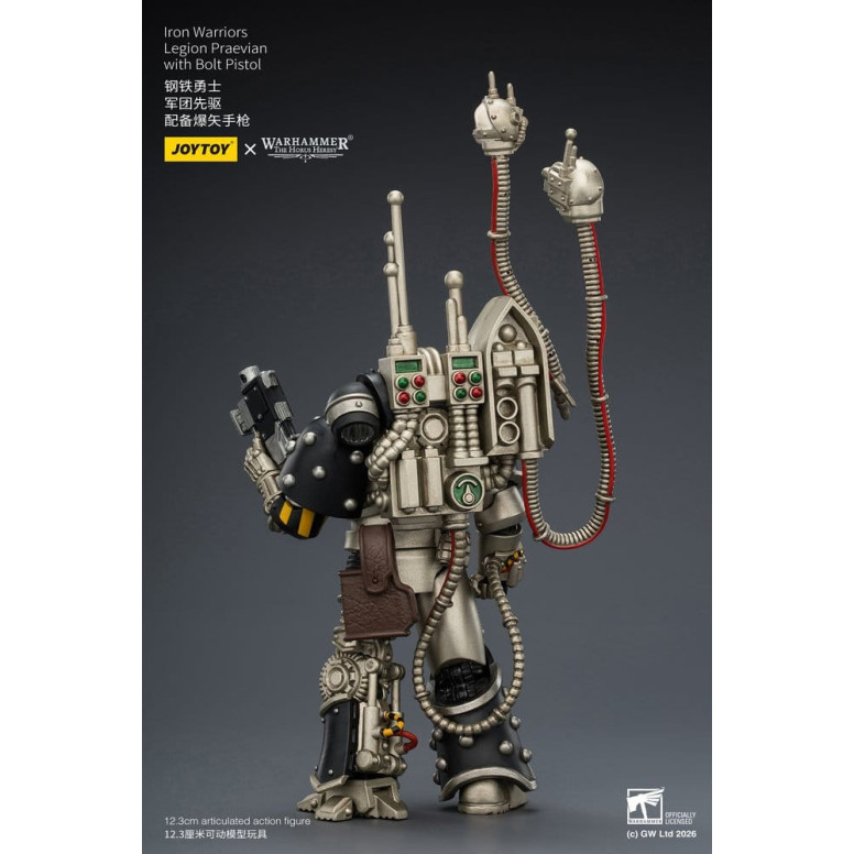 Joytoy - Warhammer - Iron Warriors Legion Praevian with Bolt Pistol - La Herejía de Horus