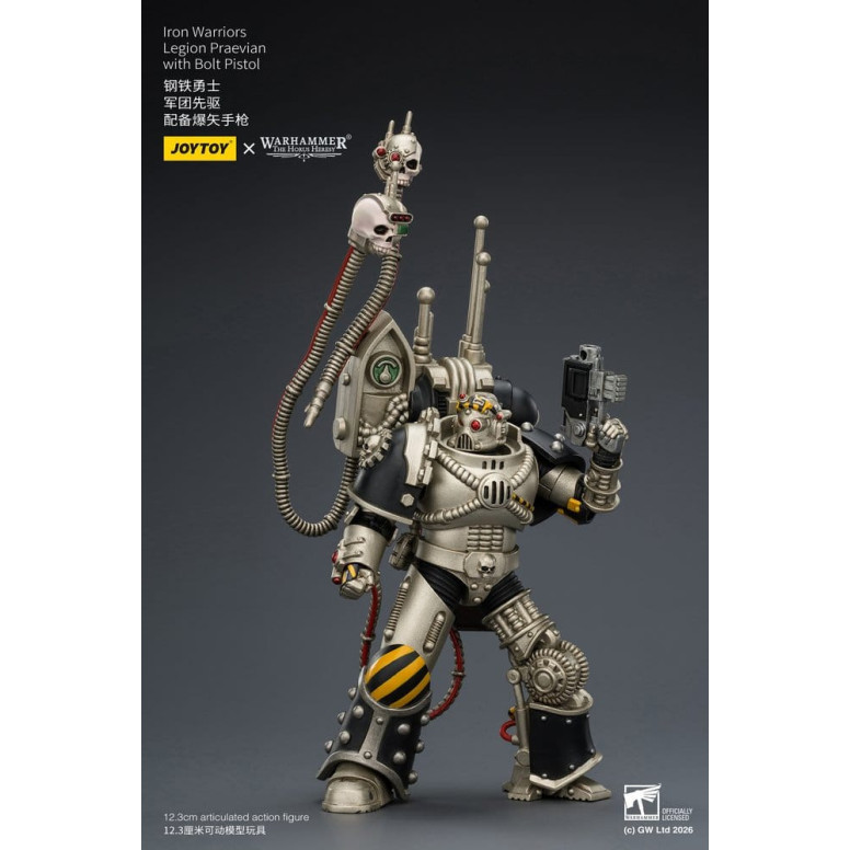Joytoy - Warhammer - Iron Warriors Legion Praevian with Bolt Pistol - La Herejía de Horus