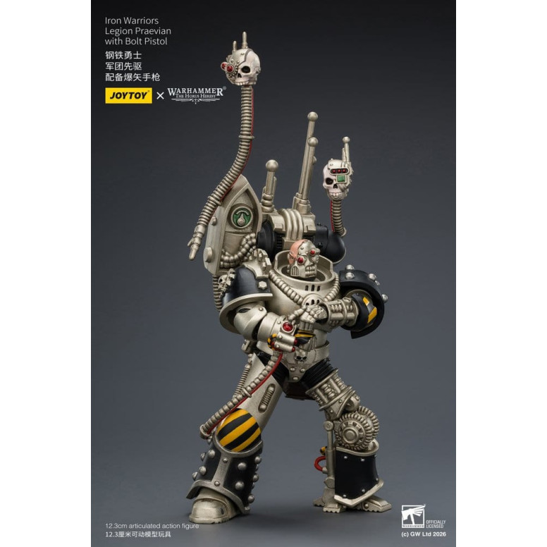 Joytoy - Warhammer - Iron Warriors Legion Praevian with Bolt Pistol - La Herejía de Horus
