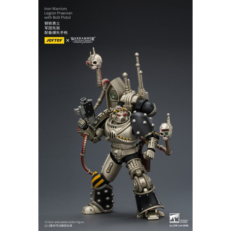 Joytoy - Warhammer - Iron Warriors Legion Praevian with Bolt Pistol - La Herejía de Horus