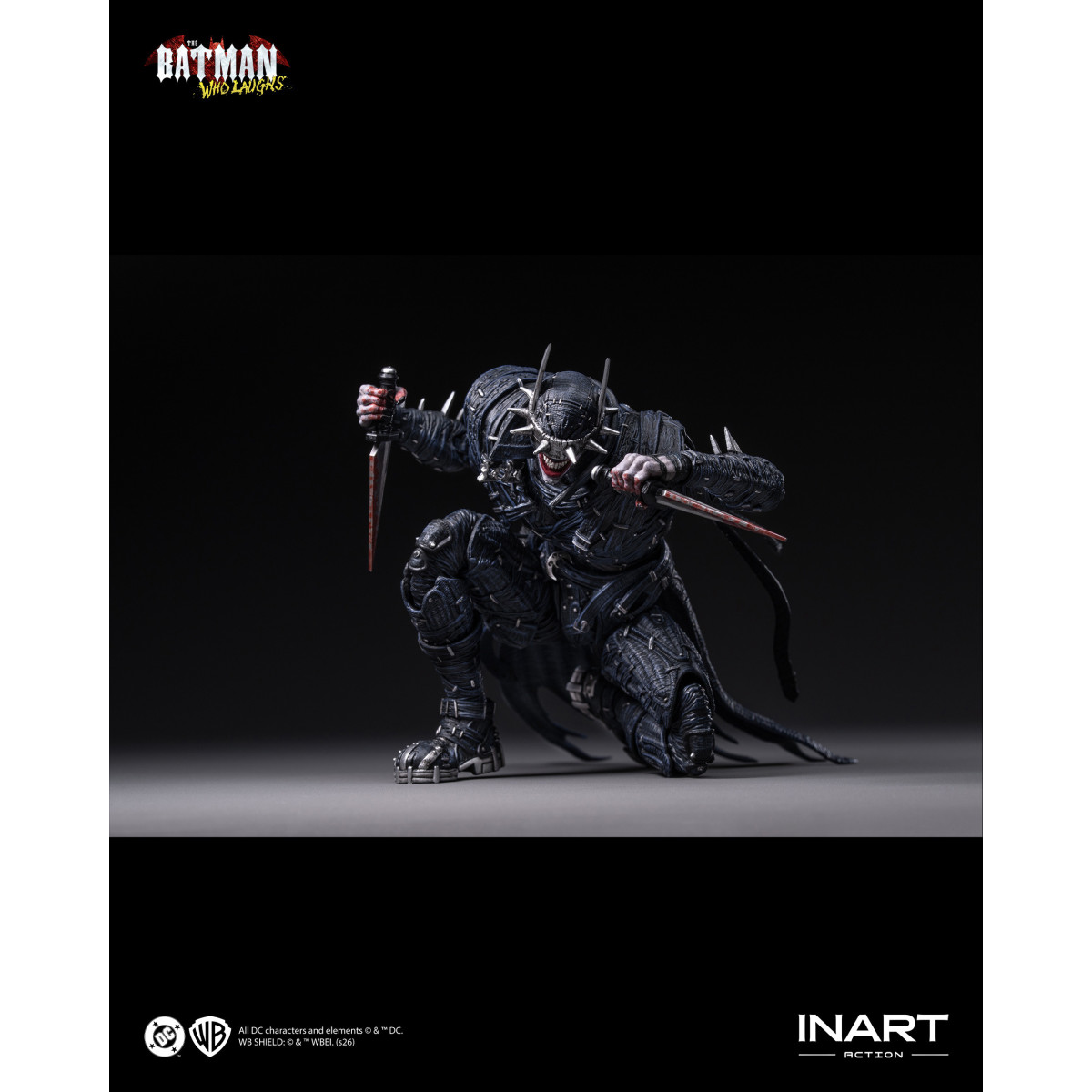 INART - El Batman que ríe - Noches oscuras: Figura de metal a escala 1/12