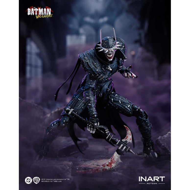 INART - El Batman que ríe - Noches oscuras: Figura de metal a escala 1/12