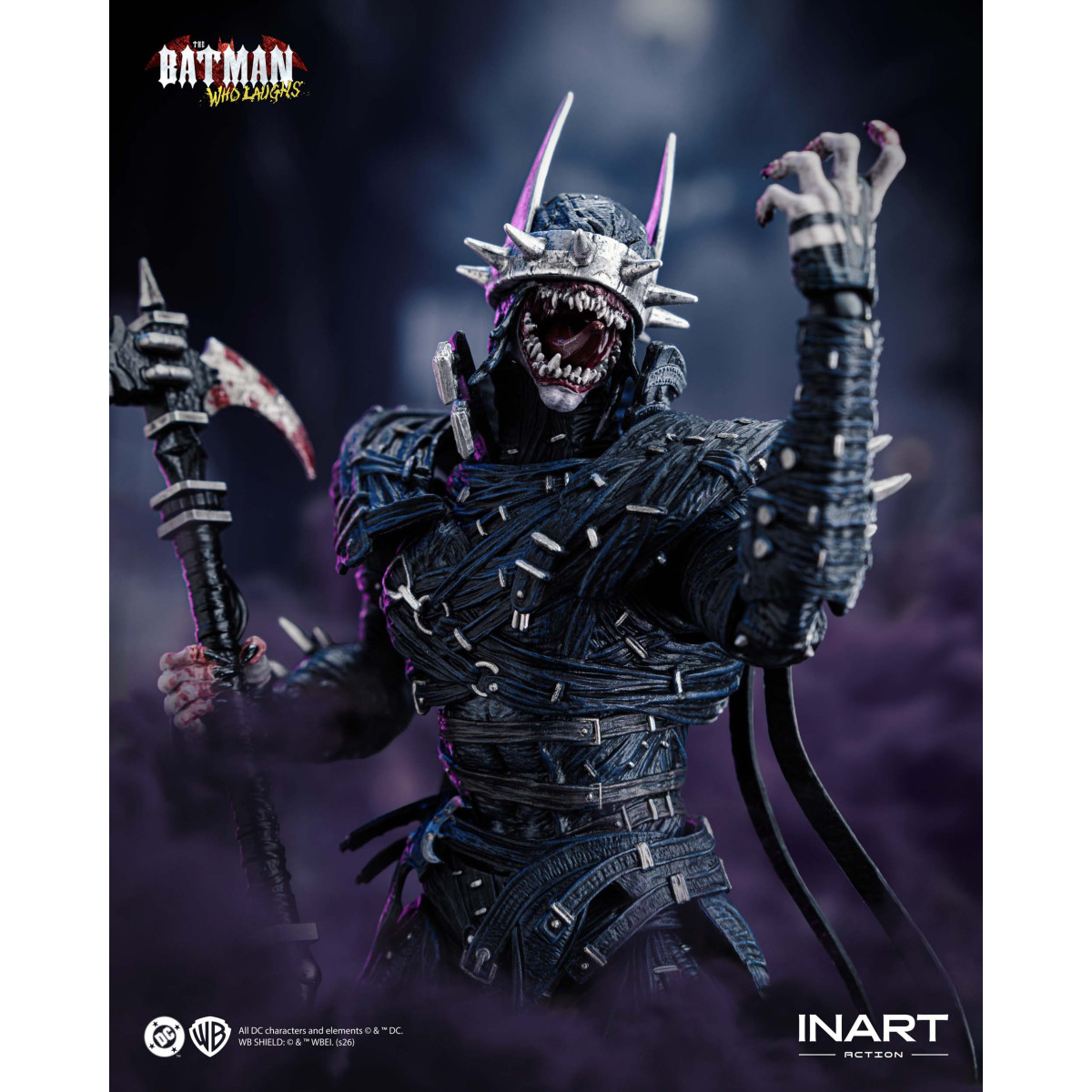 INART - El Batman que ríe - Noches oscuras: Figura de metal a escala 1/12