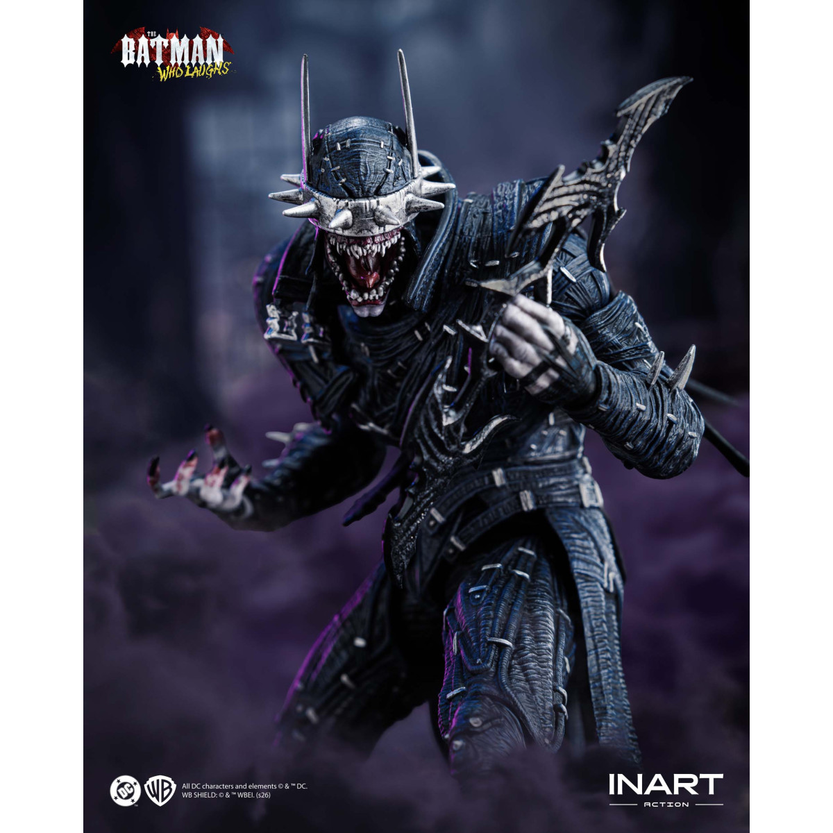 INART - El Batman que ríe - Noches oscuras: Figura de metal a escala 1/12