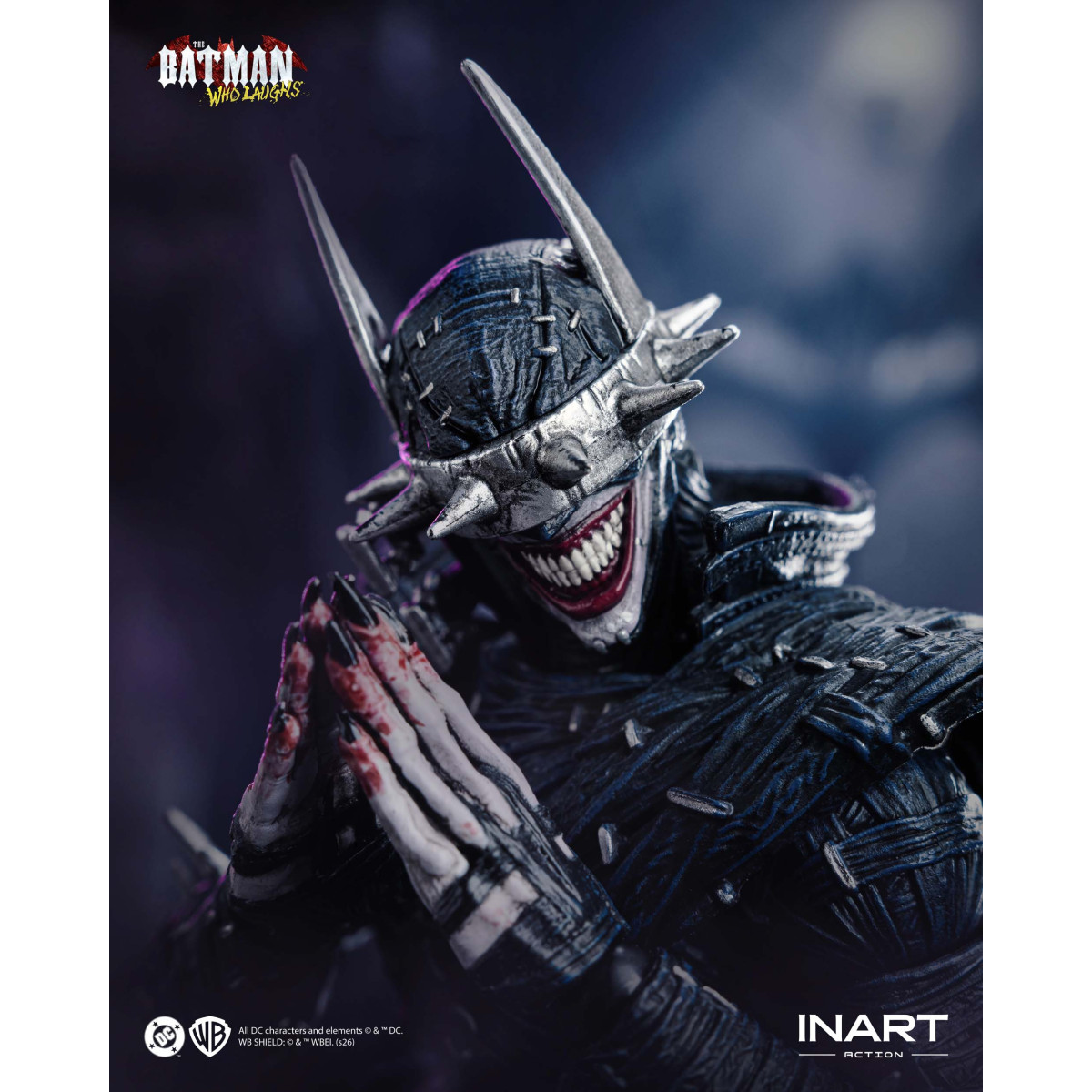 INART - El Batman que ríe - Noches oscuras: Figura de metal a escala 1/12