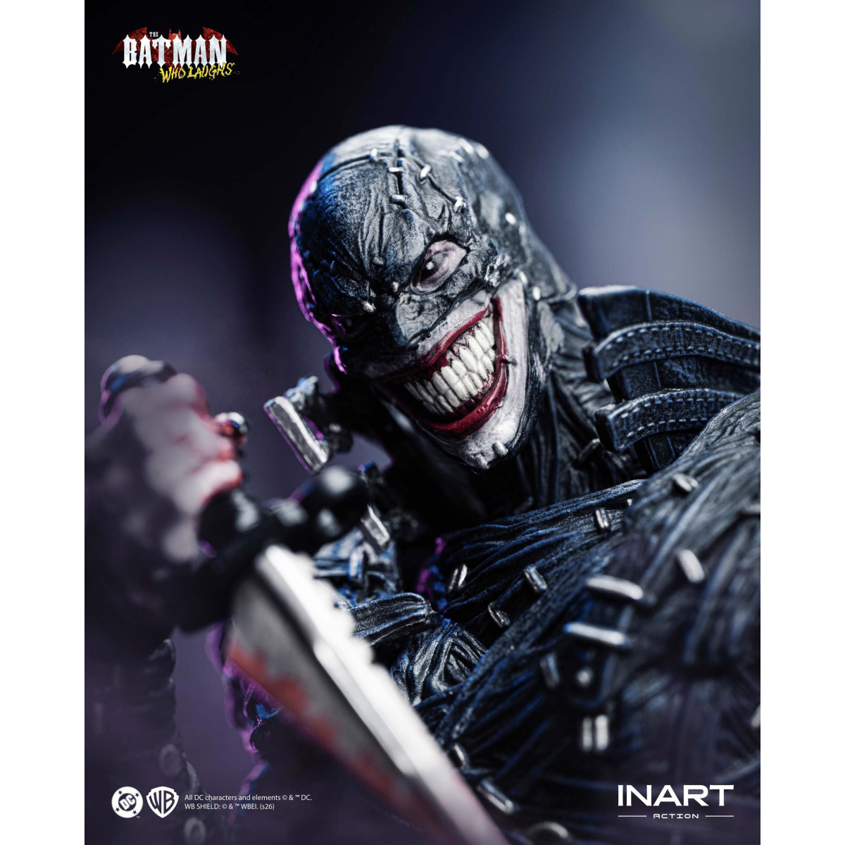 INART - El Batman que ríe - Noches oscuras: Figura de metal a escala 1/12