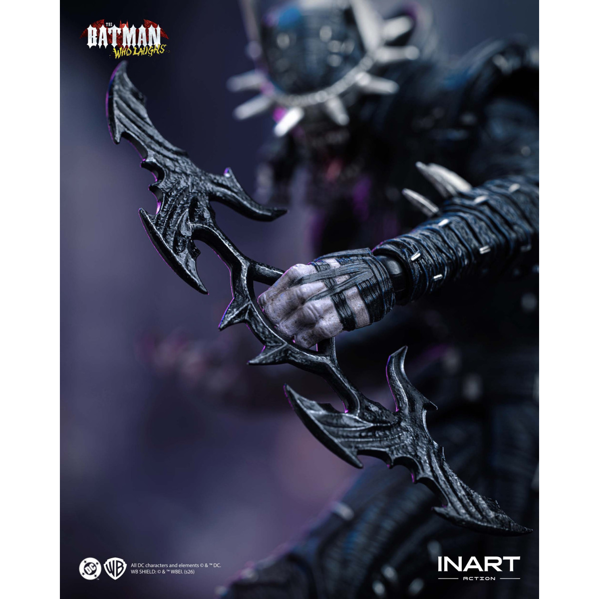 INART - El Batman que ríe - Noches oscuras: Figura de metal a escala 1/12