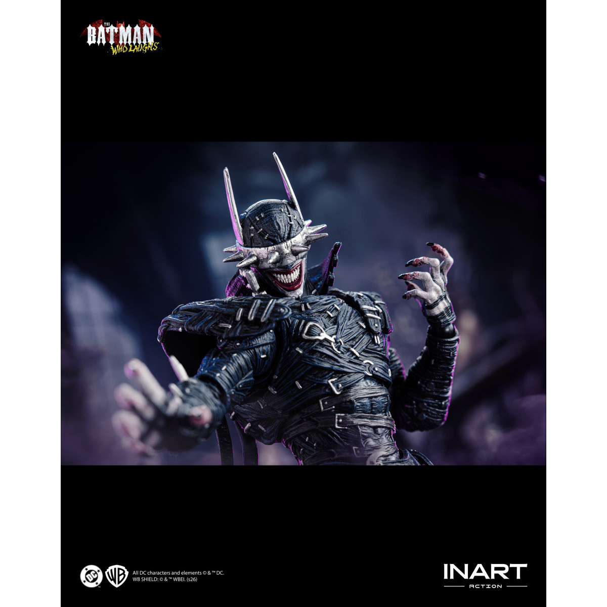 INART - El Batman que ríe - Noches oscuras: Figura de metal a escala 1/12