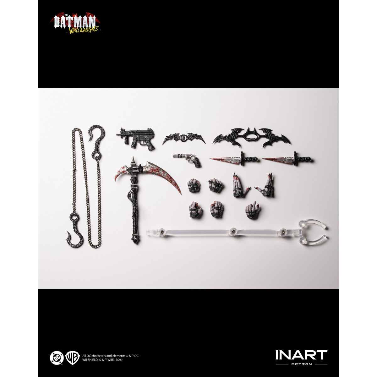INART - El Batman que ríe - Noches oscuras: Figura de metal a escala 1/12