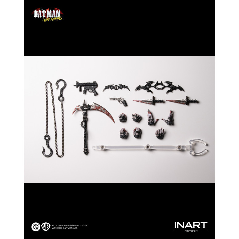 INART - El Batman que ríe - Noches oscuras: Figura de metal a escala 1/12
