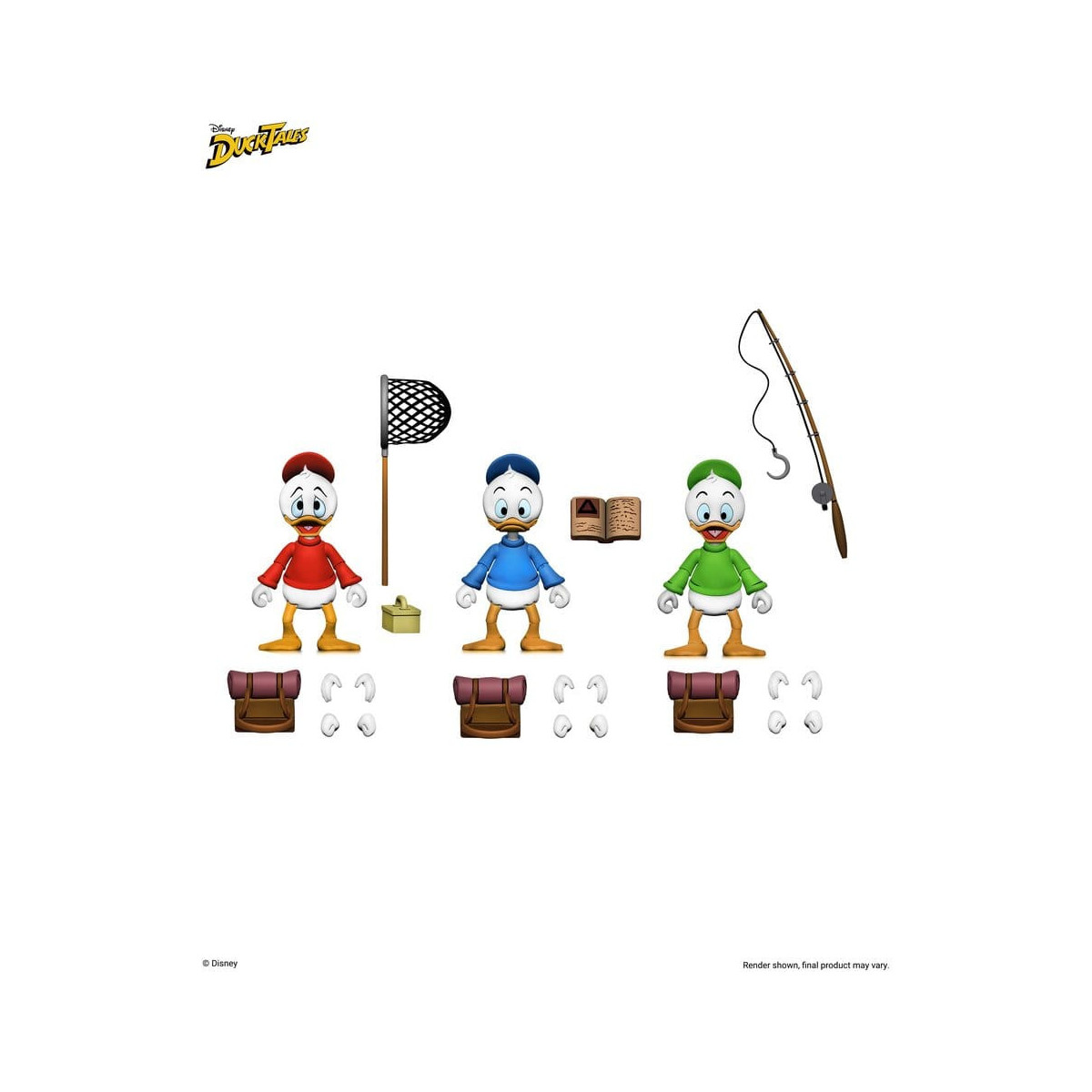 Neca DuckTales - Ultimate Huey, Dewey y Louie - Riri, Fifi y Loulou