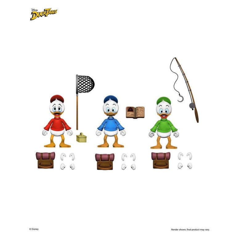 Neca DuckTales - Ultimate Huey, Dewey y Louie - Riri, Fifi y Loulou