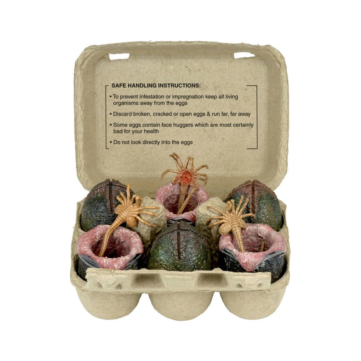 Neca Aliens - Caja de huevos alienígenas (40 aniversario) - Pack de 6 accesorios
