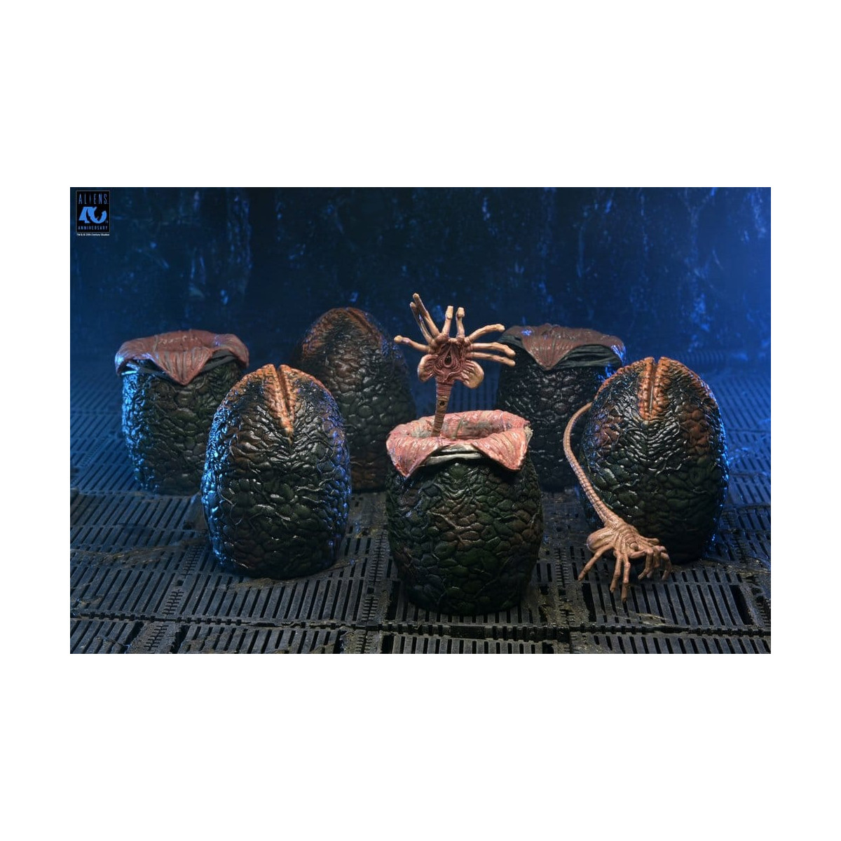 Neca Aliens - Caja de huevos alienígenas (40 aniversario) - Pack de 6 accesorios
