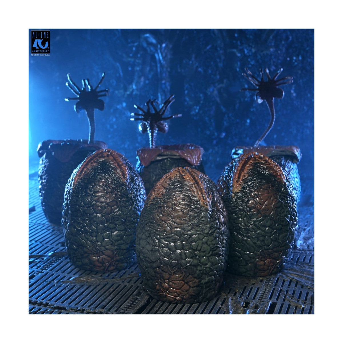 Neca Aliens - Caja de huevos alienígenas (40 aniversario) - Pack de 6 accesorios