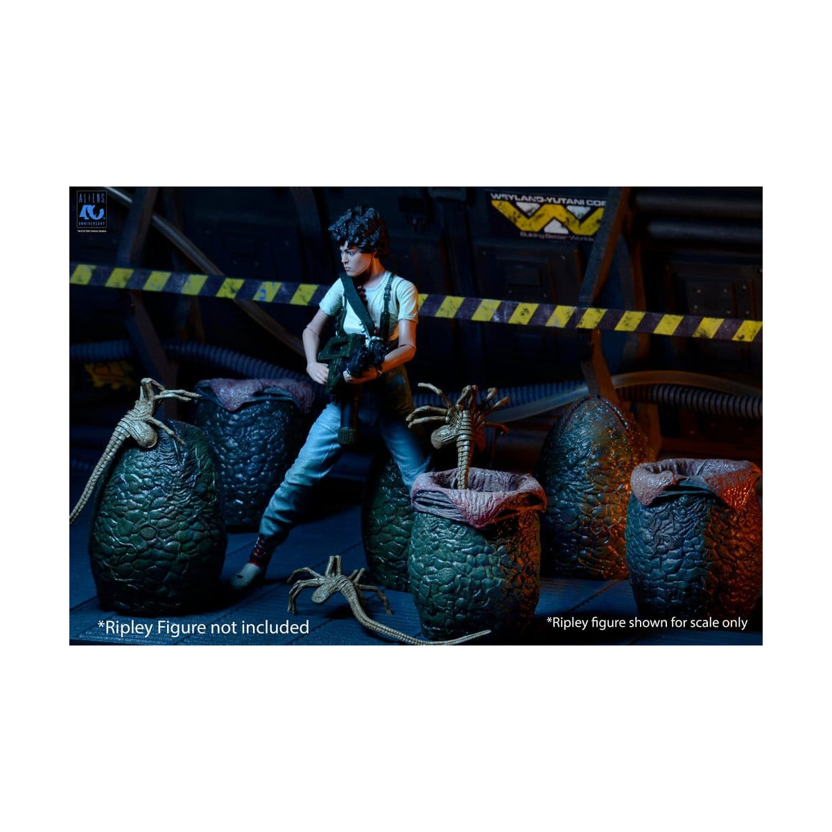 Neca Aliens - Caja de huevos alienígenas (40 aniversario) - Pack de 6 accesorios
