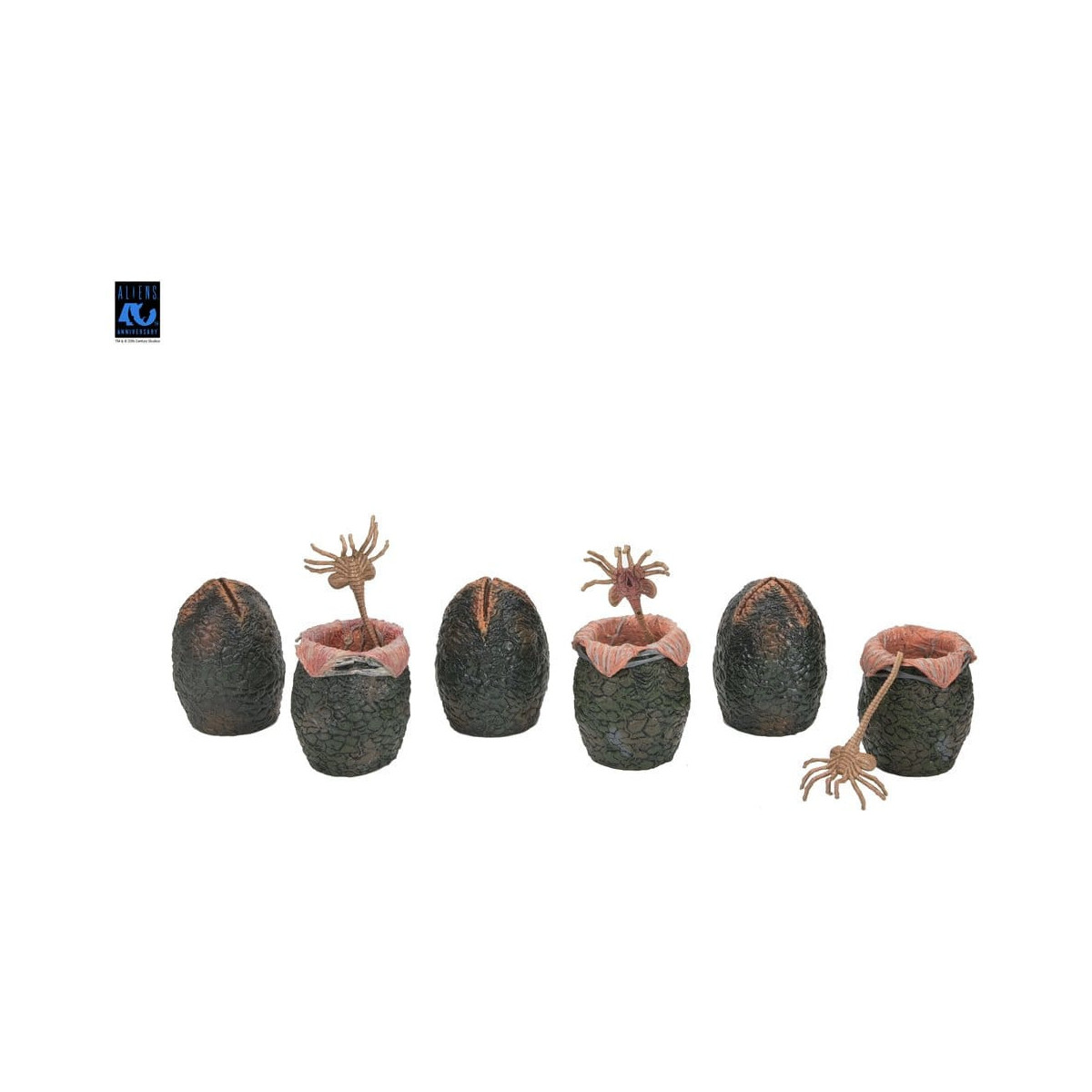 Neca Aliens - Caja de huevos alienígenas (40 aniversario) - Pack de 6 accesorios