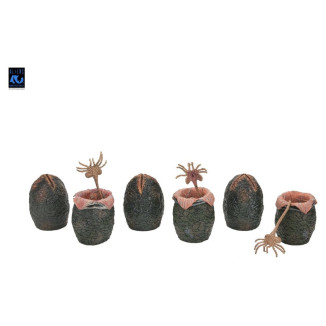 Neca Aliens - Caja de huevos alienígenas (40 aniversario) - Pack de 6 accesorios