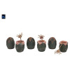 Neca Aliens - Caja de huevos alienígenas (40 aniversario) - Pack de 6 accesorios