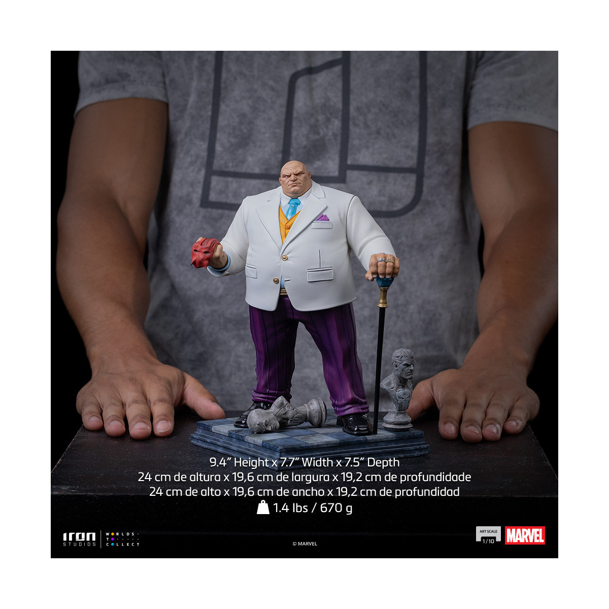 Iron Studios Marvel Comics - KINGPIN Art Escala 1/10
