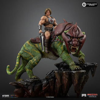 Iron Studios - He-Man and Battle Cat Movie Art Scale 1/10 - Masters of the Universe - Masters del Universo