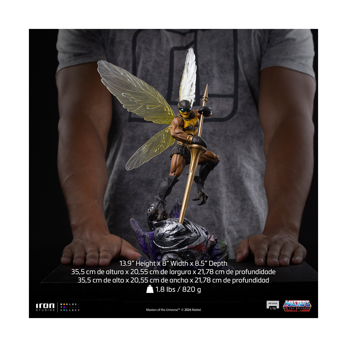 Iron Studios - Buzz-Off Art Escala 1/10 - Masters del Universo - Masters del Universo