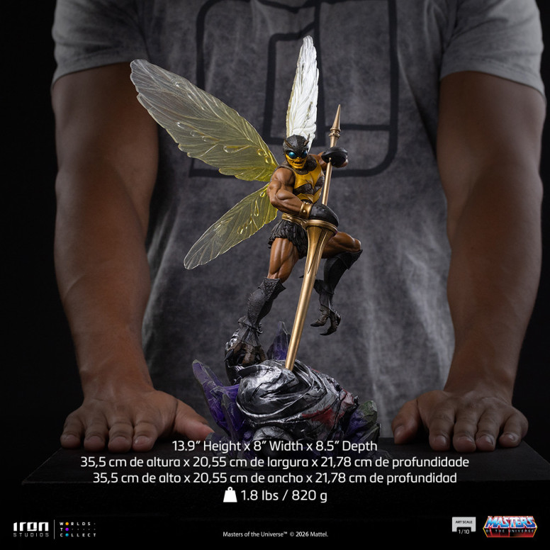 Iron Studios - Buzz-Off Art Escala 1/10 - Masters del Universo - Masters del Universo