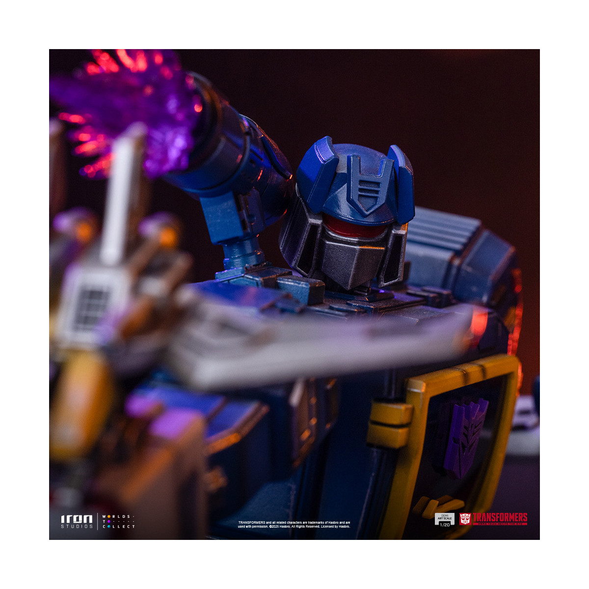 Iron Studios - Transformers - Soundwave Demi Art Escala 1/20