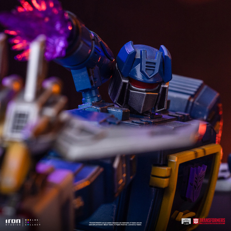 Iron Studios - Transformers - Soundwave Demi Art Escala 1/20