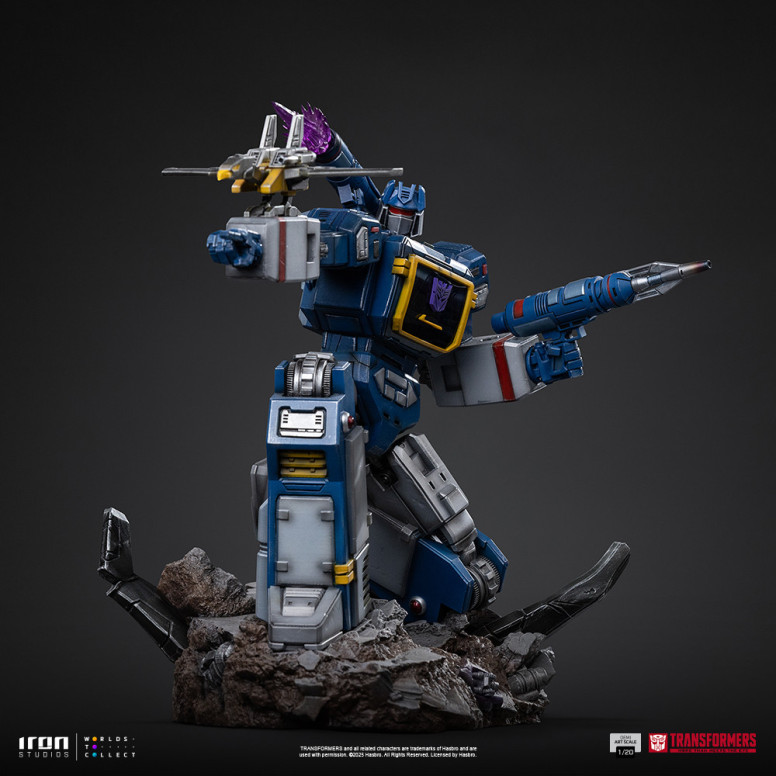 Iron Studios - Transformers - Soundwave Demi Art Escala 1/20