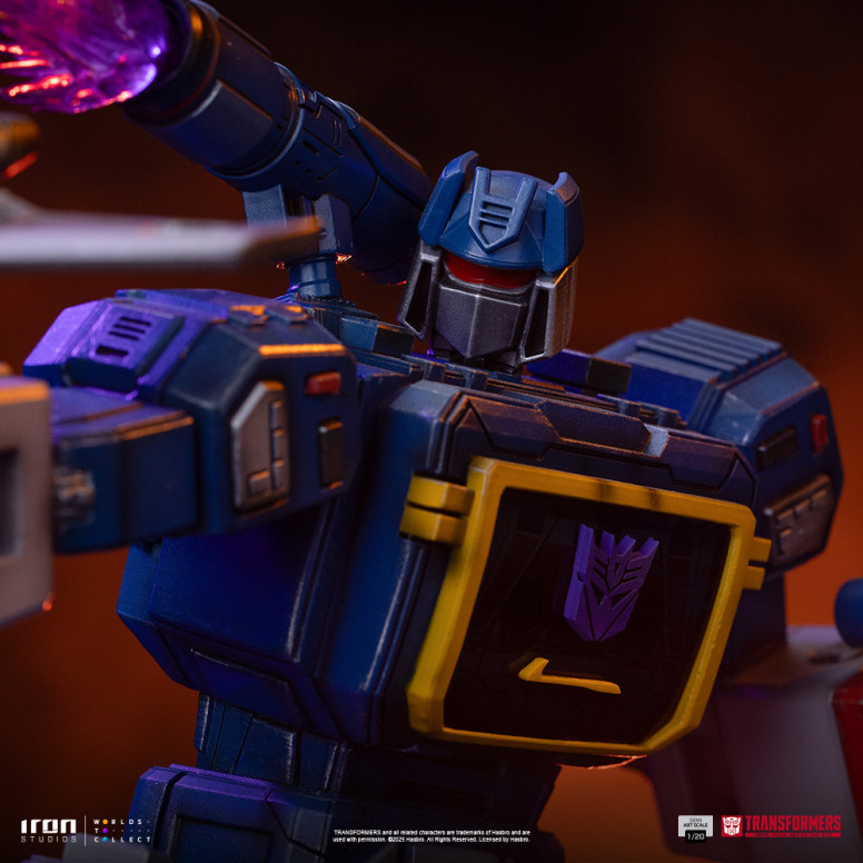 Iron Studios - Transformers - Soundwave Demi Art Escala 1/20