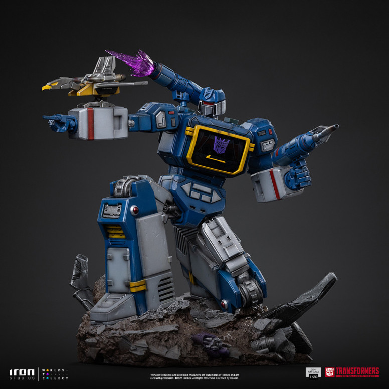 Iron Studios - Transformers - Soundwave Demi Art Escala 1/20