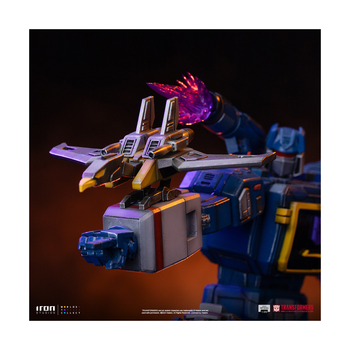 Iron Studios - Transformers - Soundwave Demi Art Escala 1/20