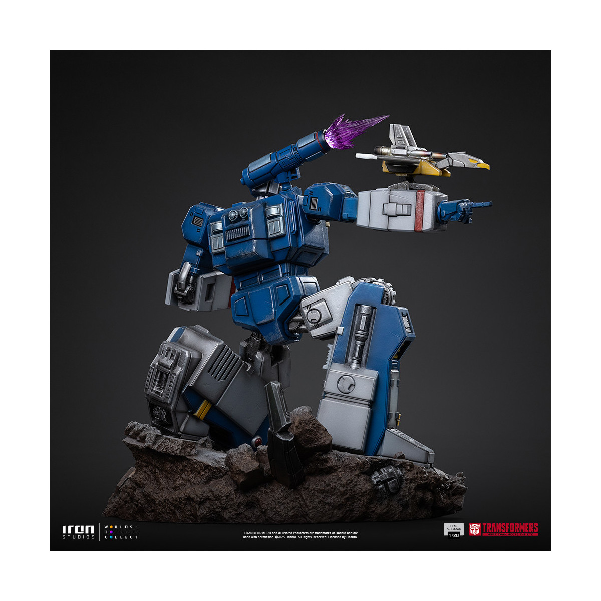 Iron Studios - Transformers - Soundwave Demi Art Escala 1/20