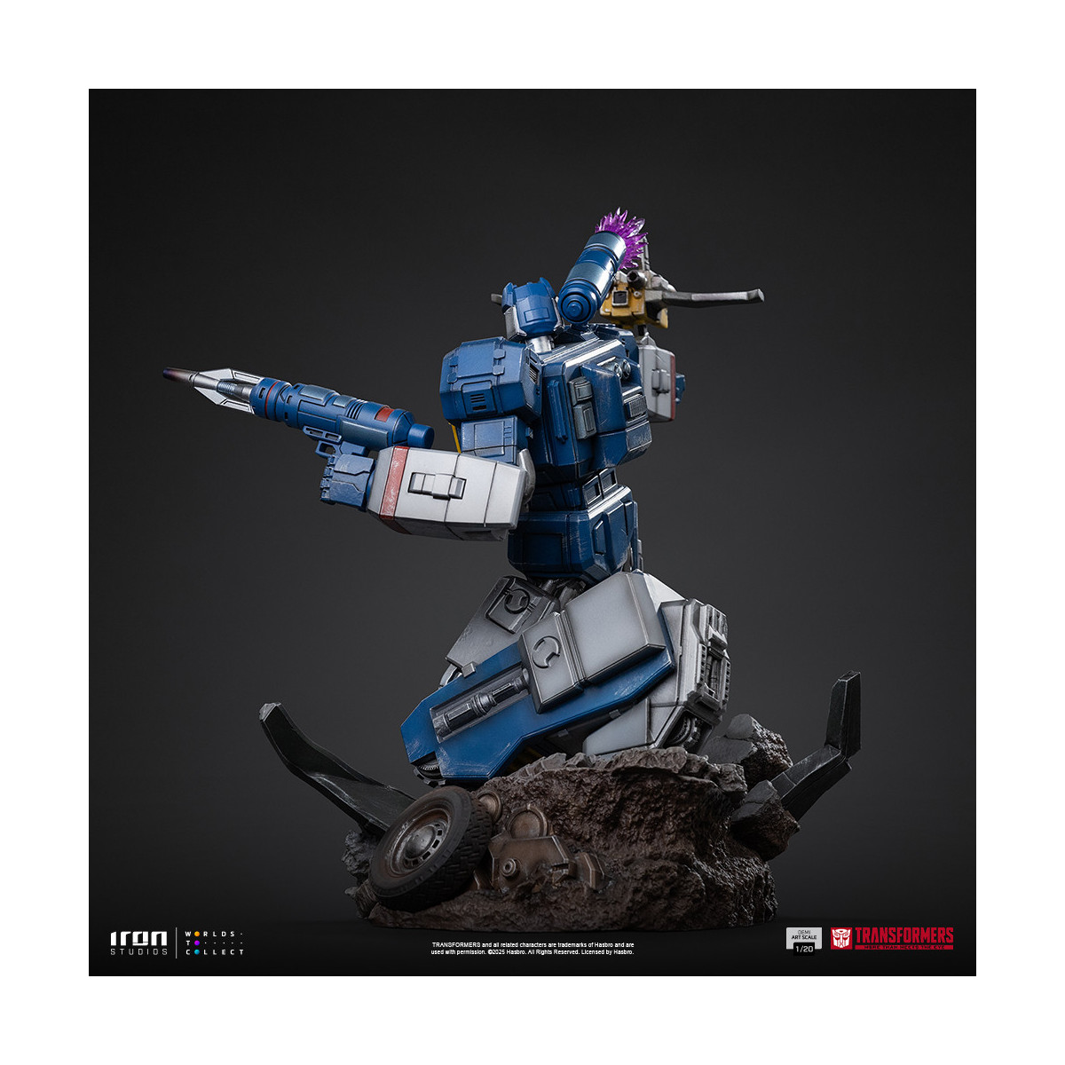 Iron Studios - Transformers - Soundwave Demi Art Escala 1/20