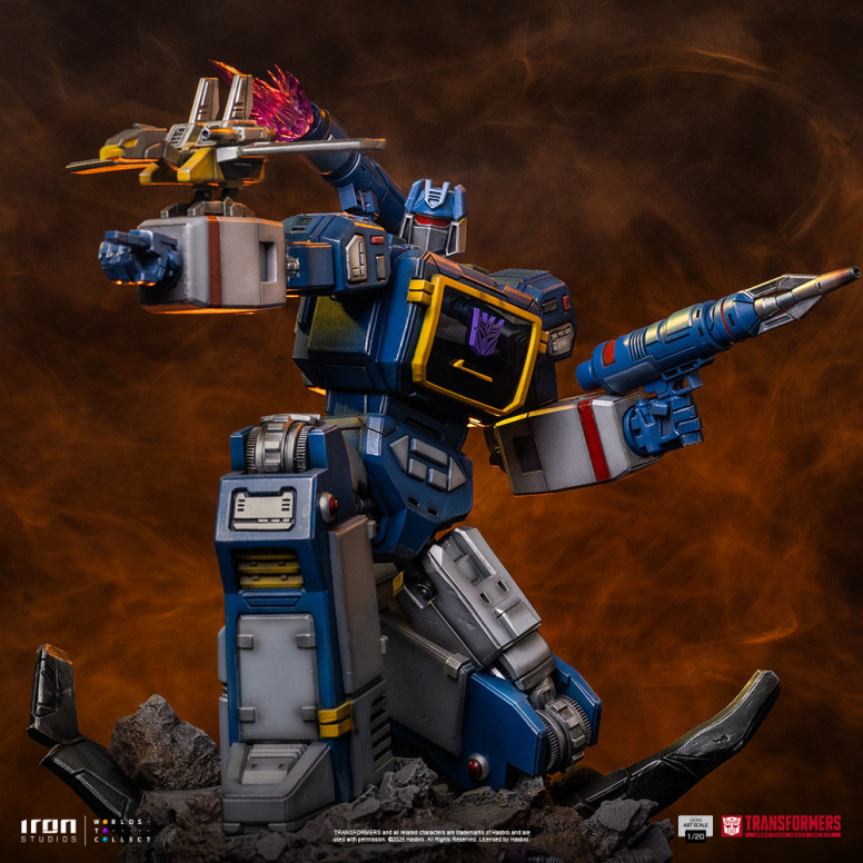 Iron Studios - Transformers - Soundwave Demi Art Escala 1/20