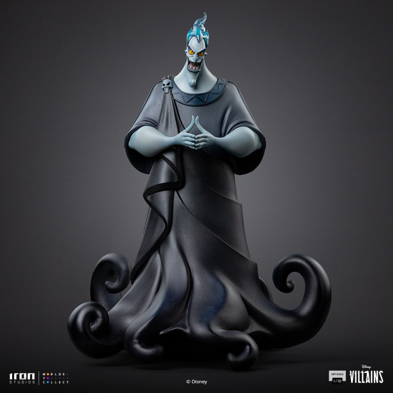 Iron Studios - Disney Villanos Hades Art Escala 1/10 - Hercules