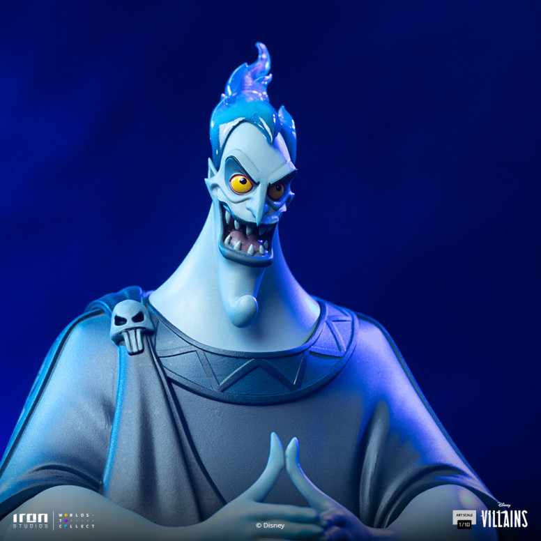 Iron Studios - Disney Villanos Hades Art Escala 1/10 - Hercules