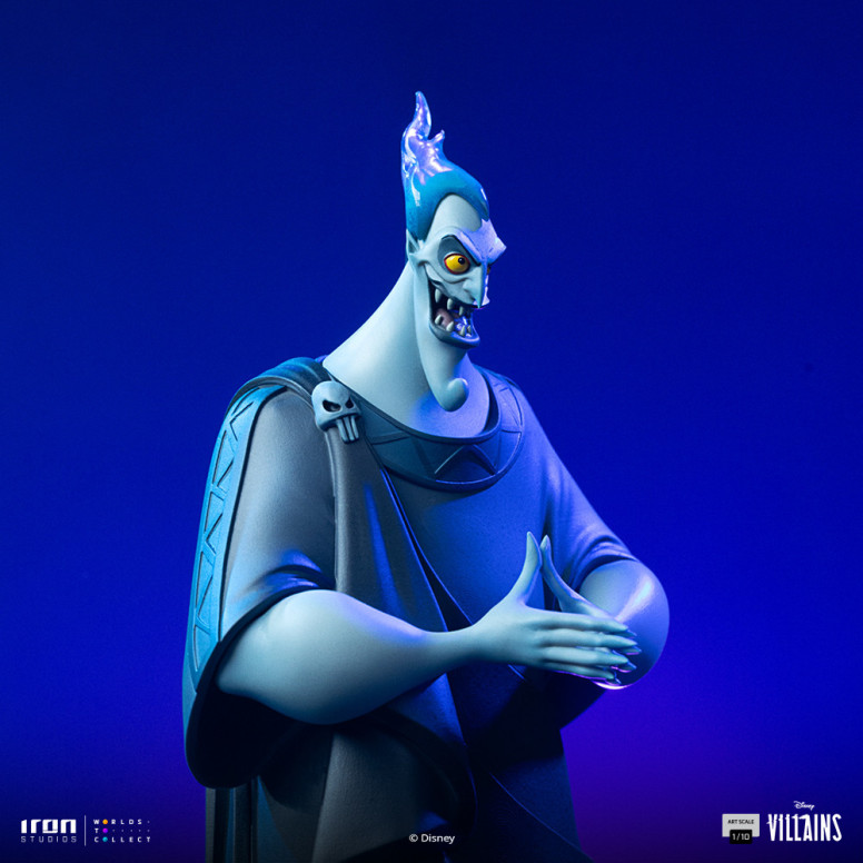 Iron Studios - Disney Villanos Hades Art Escala 1/10 - Hercules