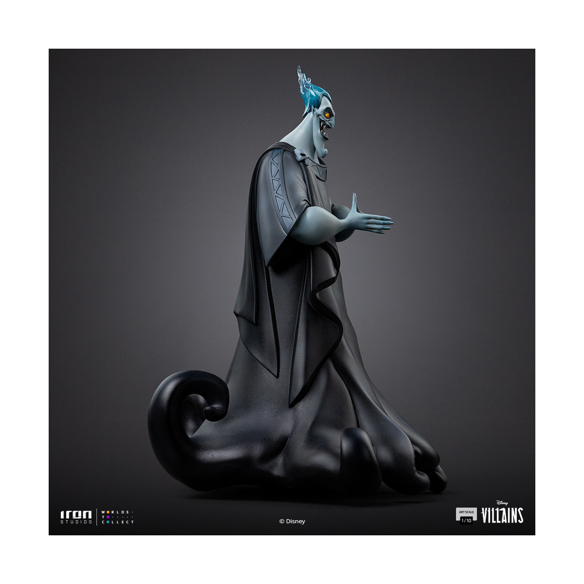 Iron Studios - Disney Villanos Hades Art Escala 1/10 - Hercules