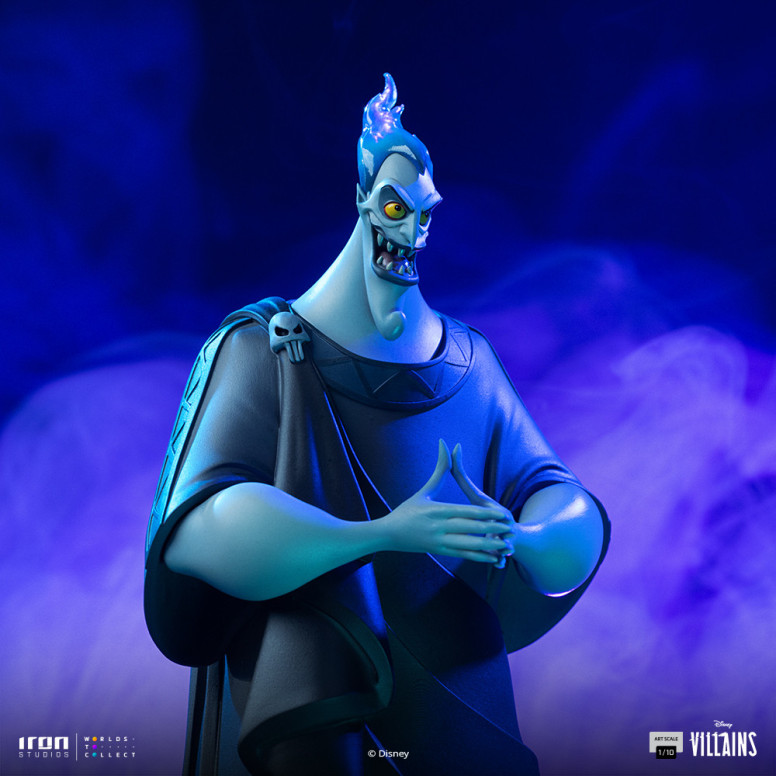 Iron Studios - Disney Villanos Hades Art Escala 1/10 - Hercules