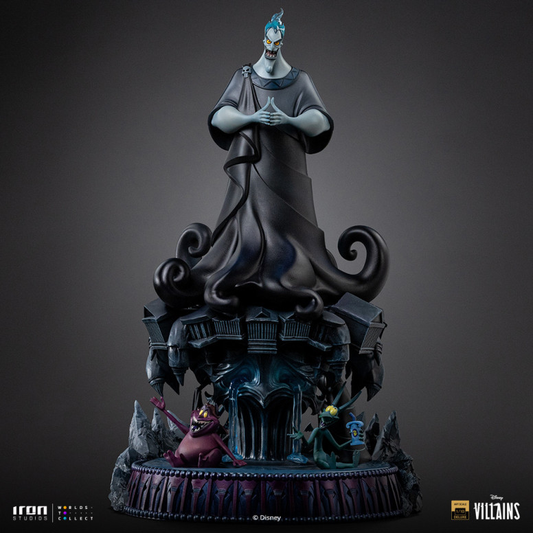 Iron Studios - Disney Villanos Hades Deluxe Art Escala 1/10 - Hercules