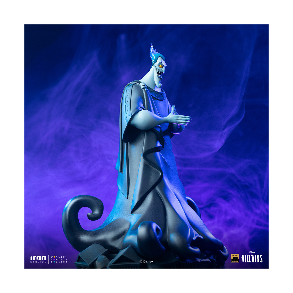 Iron Studios - Disney Villanos Hades Deluxe Art Escala 1/10 - Hercules