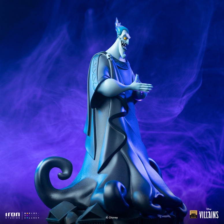 Iron Studios - Disney Villanos Hades Deluxe Art Escala 1/10 - Hercules