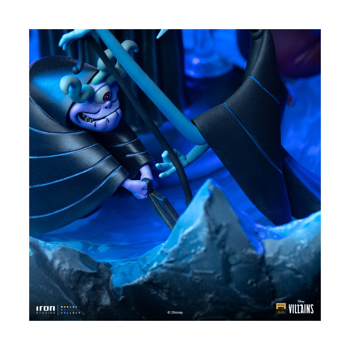 Iron Studios - Disney Villanos Hades Deluxe Art Escala 1/10 - Hercules