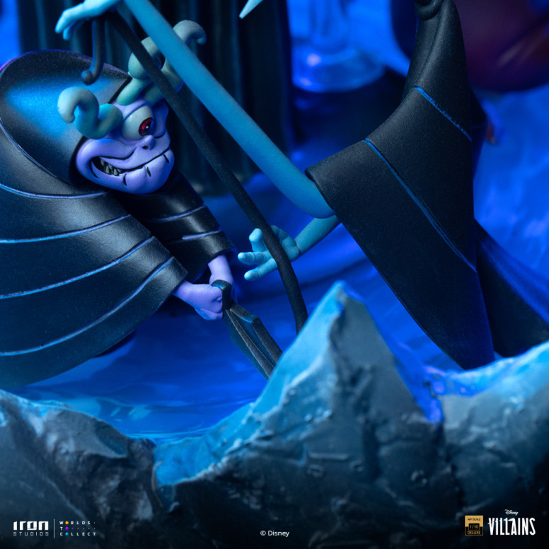 Iron Studios - Disney Villanos Hades Deluxe Art Escala 1/10 - Hercules